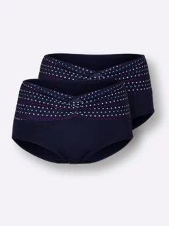 Hipster mit Pünktchen-Print