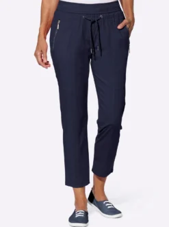 7/8-Hose mit Reißverschluss-Taschen