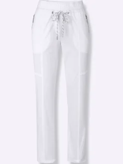 7/8-Hose mit Reißverschluss-Taschen