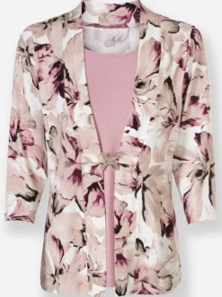 2-in-1-Shirt in Stretch-Qualität