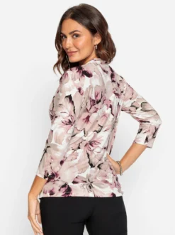2-in-1-Shirt in Stretch-Qualität