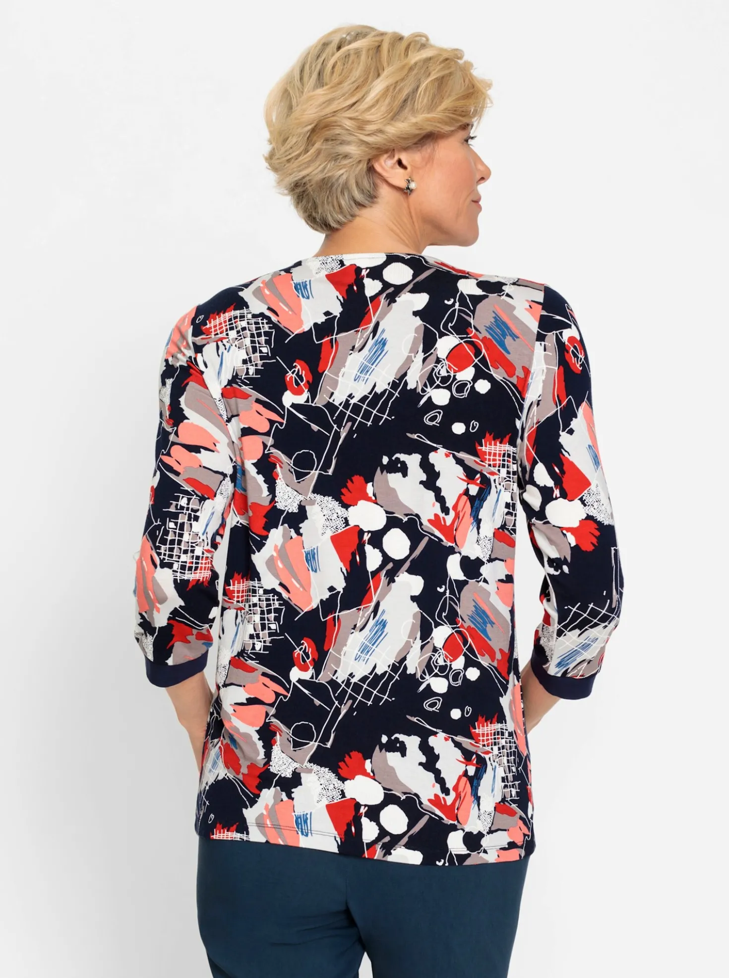 2-in-1-Shirt mit Einsatz vorne