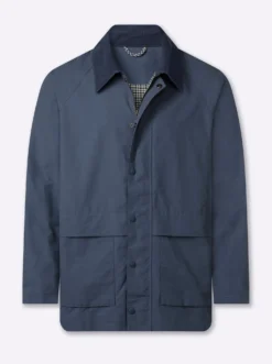 Jacke mit Flanell-Karofutter