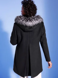 Jacke mit Woll-Anteil