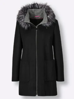 Jacke mit Woll-Anteil