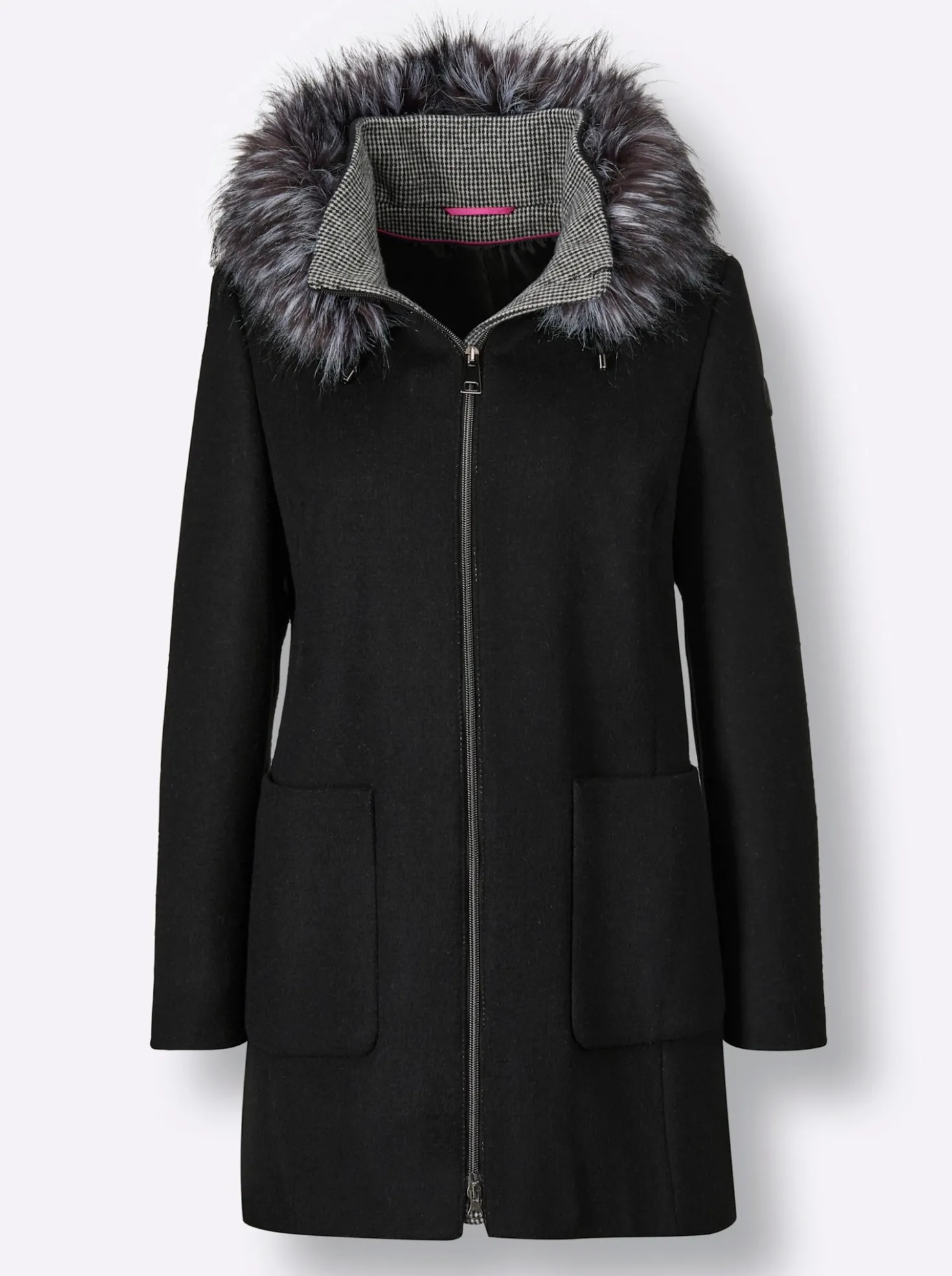 Jacke mit Woll-Anteil