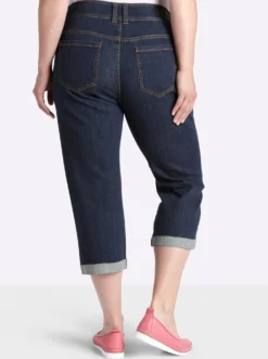 3/4-Jeans für kräftigere Oberschenkel