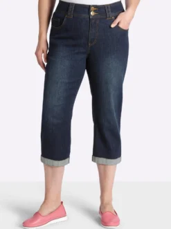 3/4-Jeans für kräftigere Oberschenkel