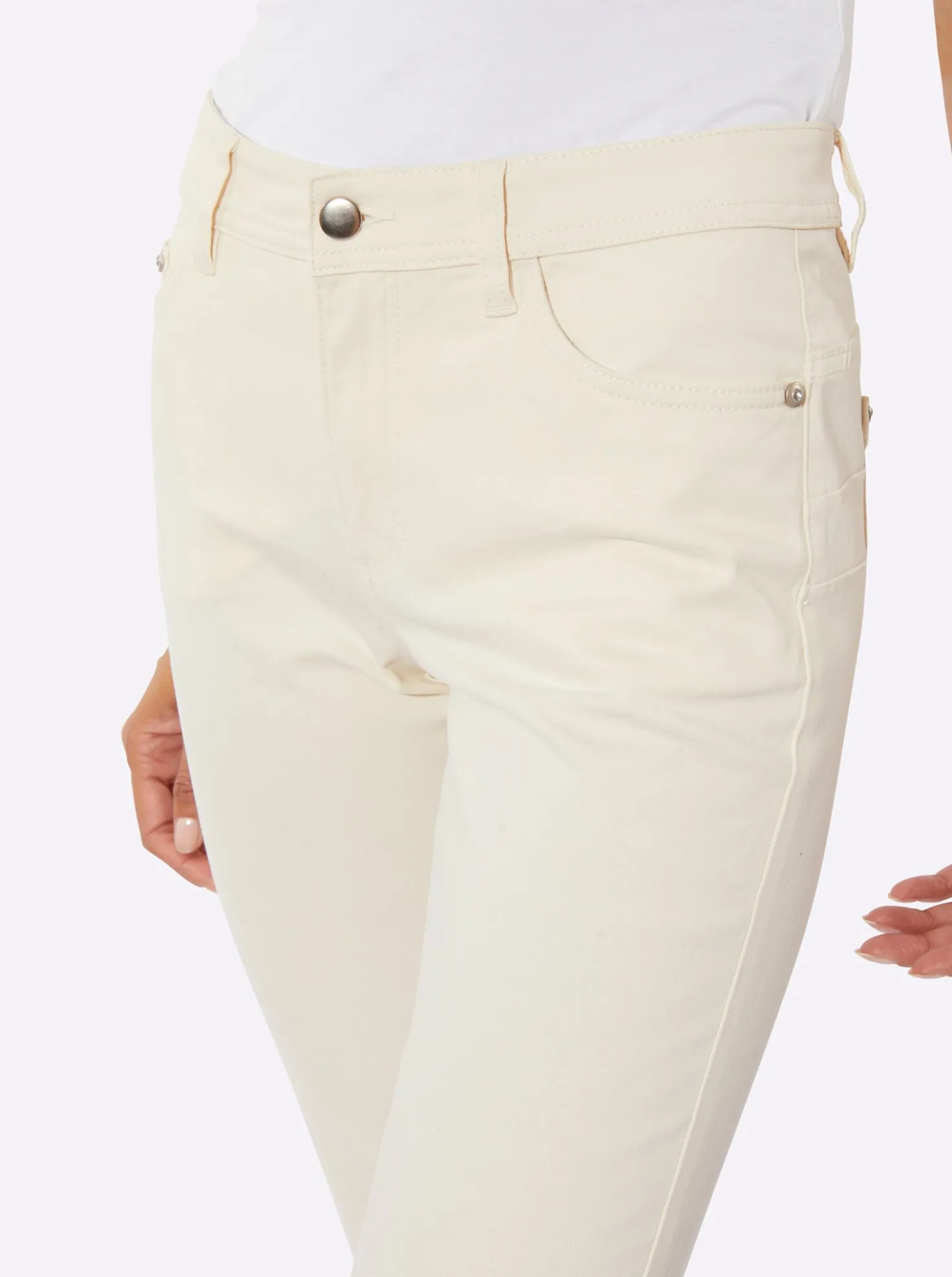 7/8-Jeans in Baumwoll-Stretch-Qualität