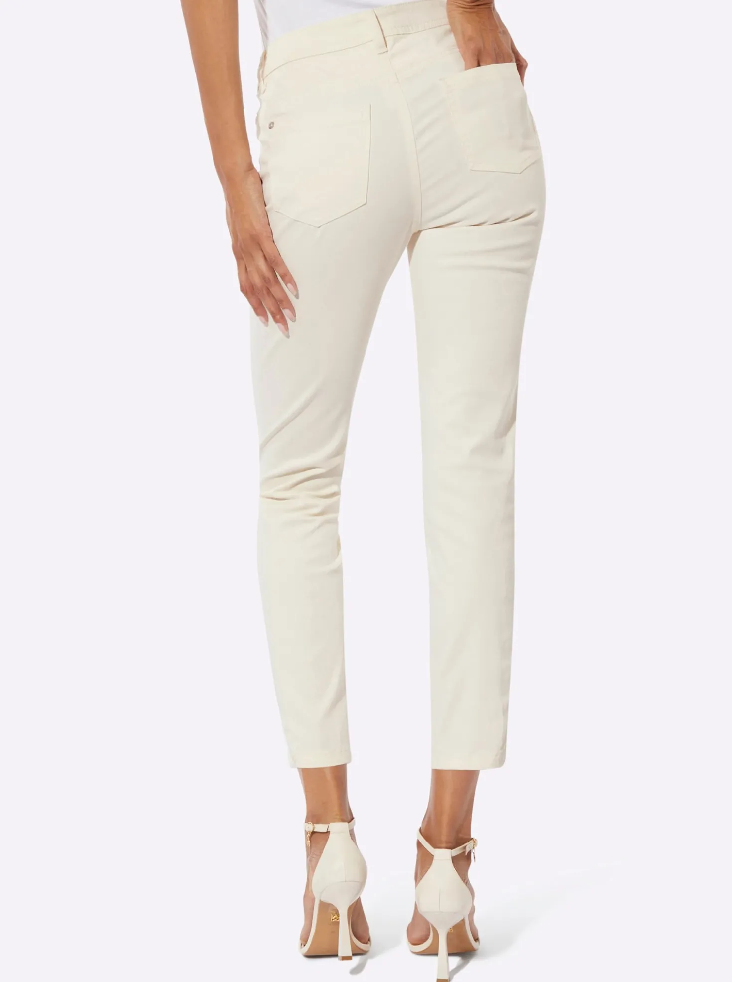 7/8-Jeans in Baumwoll-Stretch-Qualität