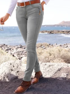 Jeans in modischer Waschung