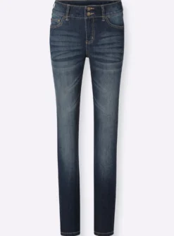 Jeans mit Nieten an den Taschen