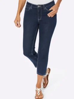 7/8-Jeans mit Stretch-Anteil