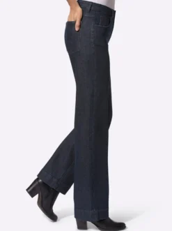 Jeans mit weitem Bein