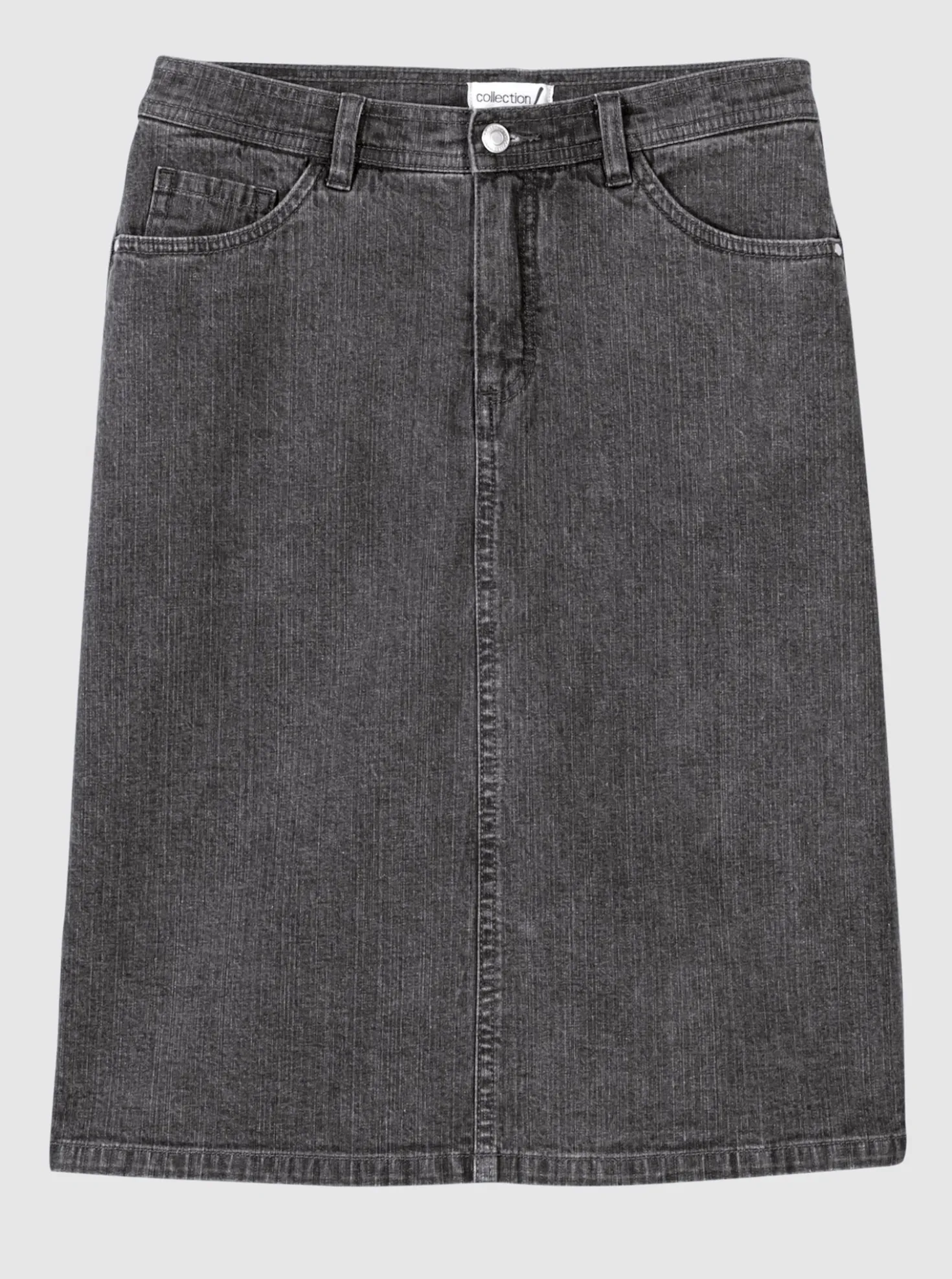Jeansrock in 5-Pocket-Form