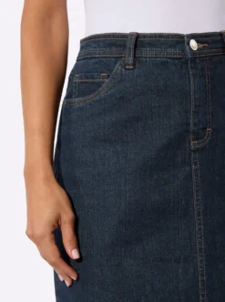 Jeansrock in 5-Pocket-Form