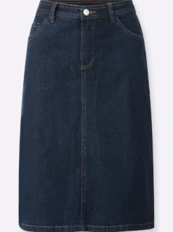 Jeansrock in 5-Pocket-Form