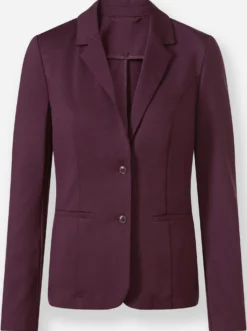 Jerseyblazer in Interlock-Qualität