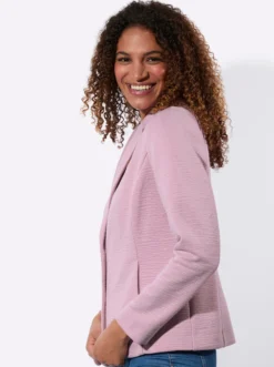 Jerseyblazer in Interlock-Qualität
