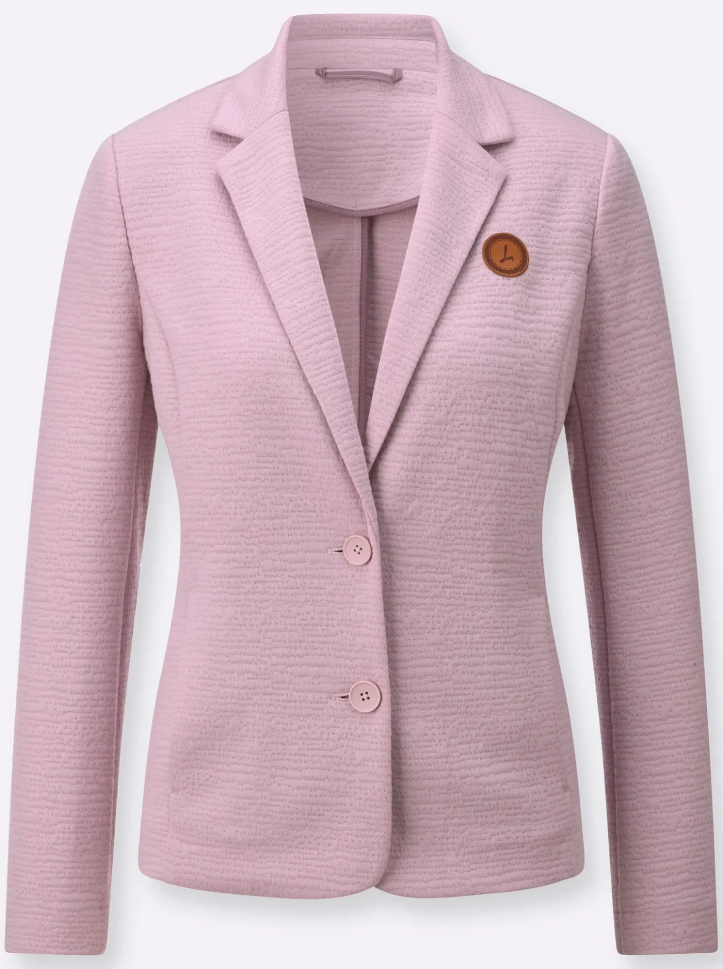 Jerseyblazer in Interlock-Qualität