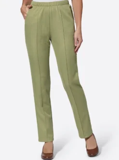 Jerseyhose in Ripp-Qualität