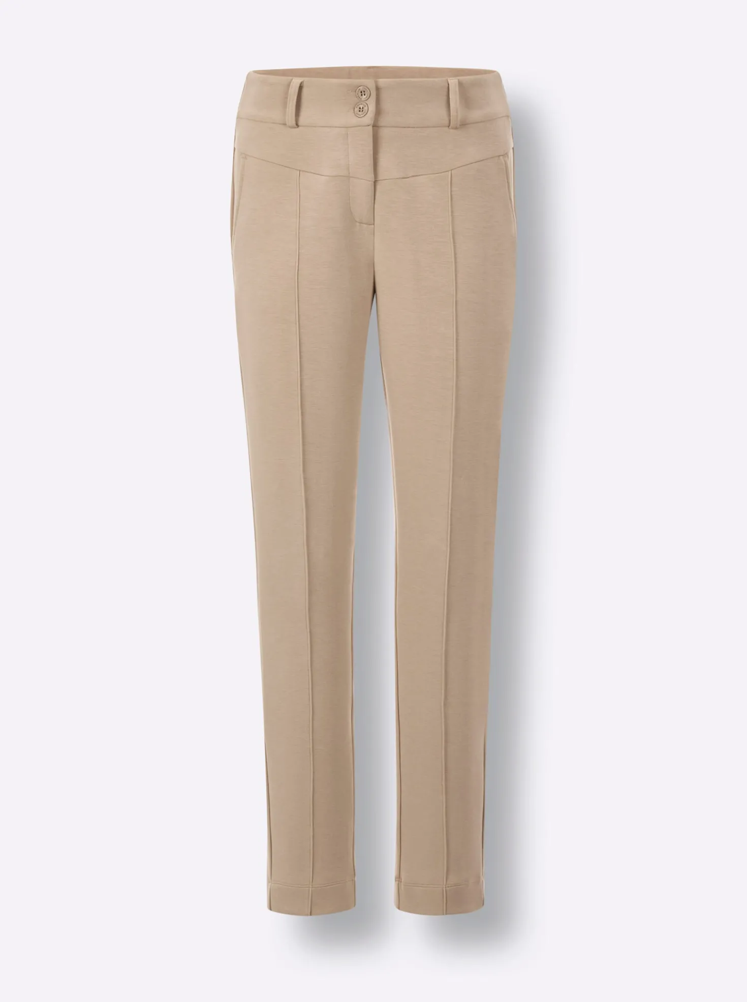 Jerseyhose mit Biesen