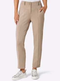 Jerseyhose mit Biesen