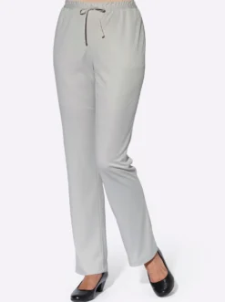 Jerseyhose mit Bindeband