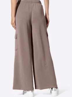 Jerseyhose mit Cargo-Taschen