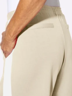 Jerseyhose mit Galonstreifen
