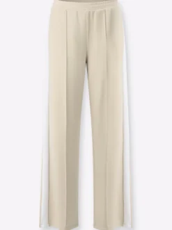 Jerseyhose mit Galonstreifen