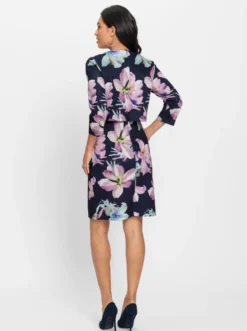 Jerseykleid mit Innenfutter