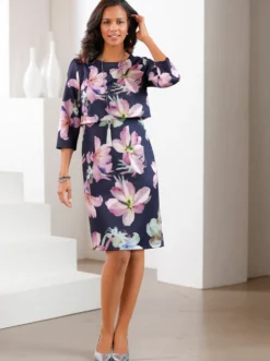 Jerseykleid mit Innenfutter