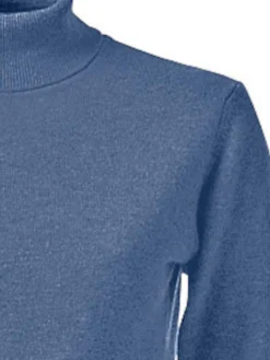 Kaschmirpullover mit Rollkragen