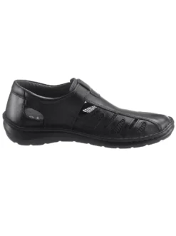 Klettschuh mit seitlichen Netzeinsätzen