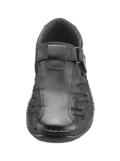 Klettschuh mit seitlichen Netzeinsätzen