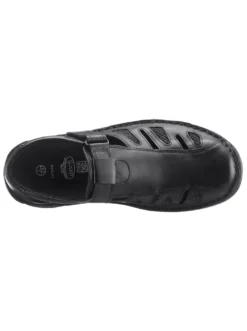 Klettschuh mit seitlichen Netzeinsätzen