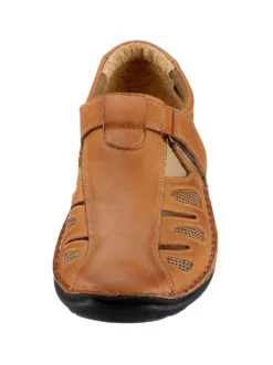 Klettschuh mit seitlichen Netzeinsätzen
