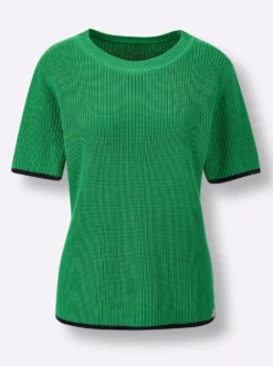 Kurzarmpullover