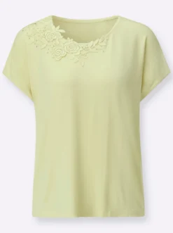 Kurzarmshirt mit Modal