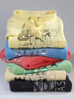 Kurzarmshirt mit Stehkragen