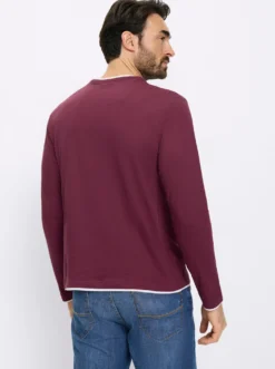 Langarmshirt im Doppelpack