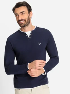 Langarmshirt im Doppelpack