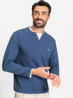 Langarmshirt im Doppelpack