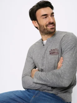 Langarmshirt in 2-in-1-Optik