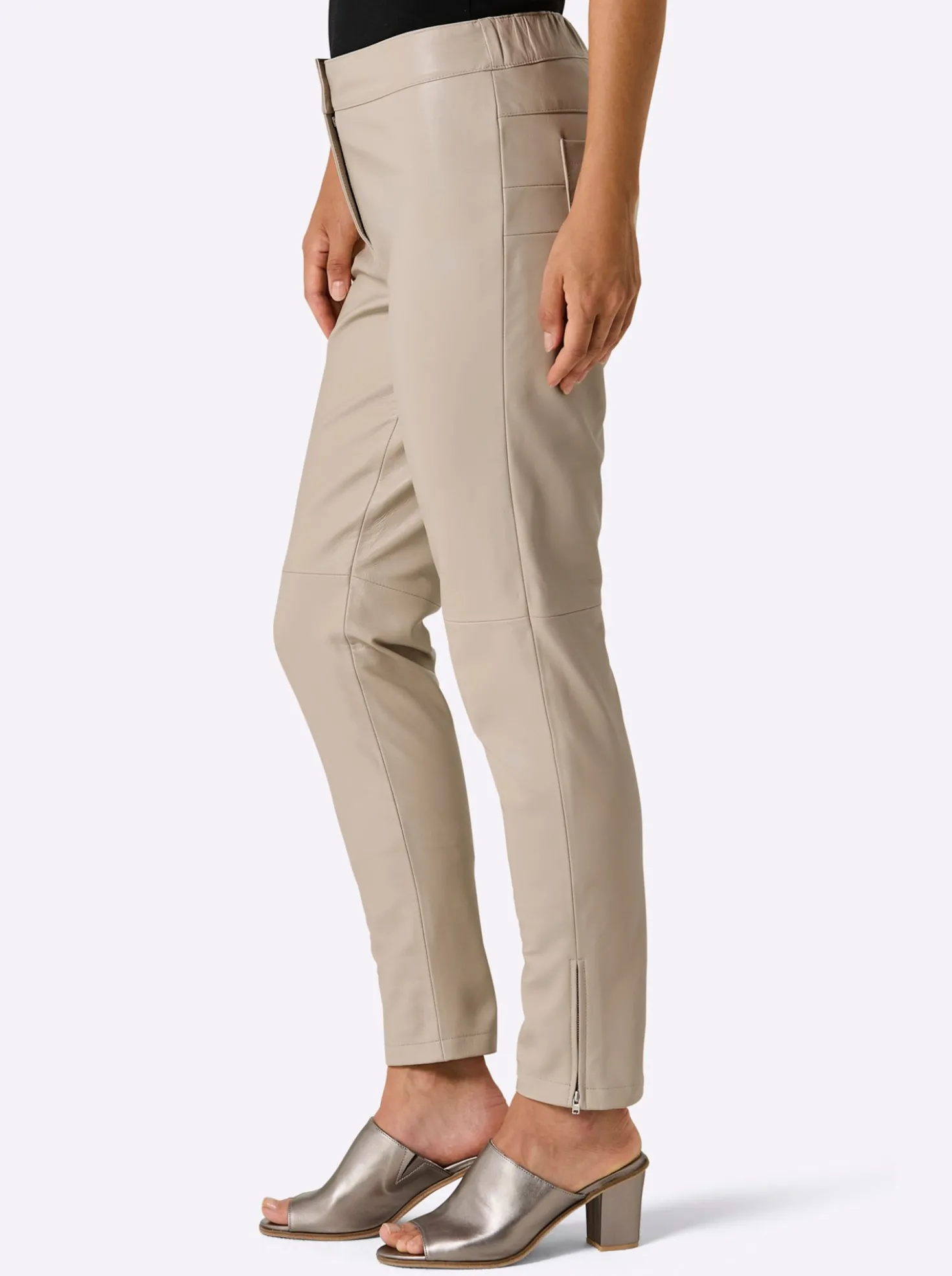 Lederhose aus Lamm-Nappa