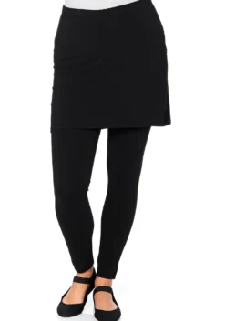Leggings mit angesetztem Minirock