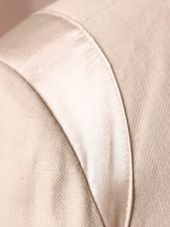 Leinenblazer mit Viskose-Futter