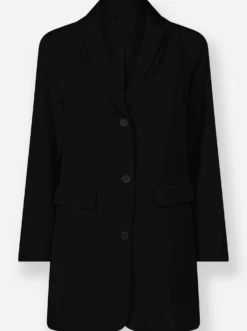 Longblazer mit doppeltem Revers