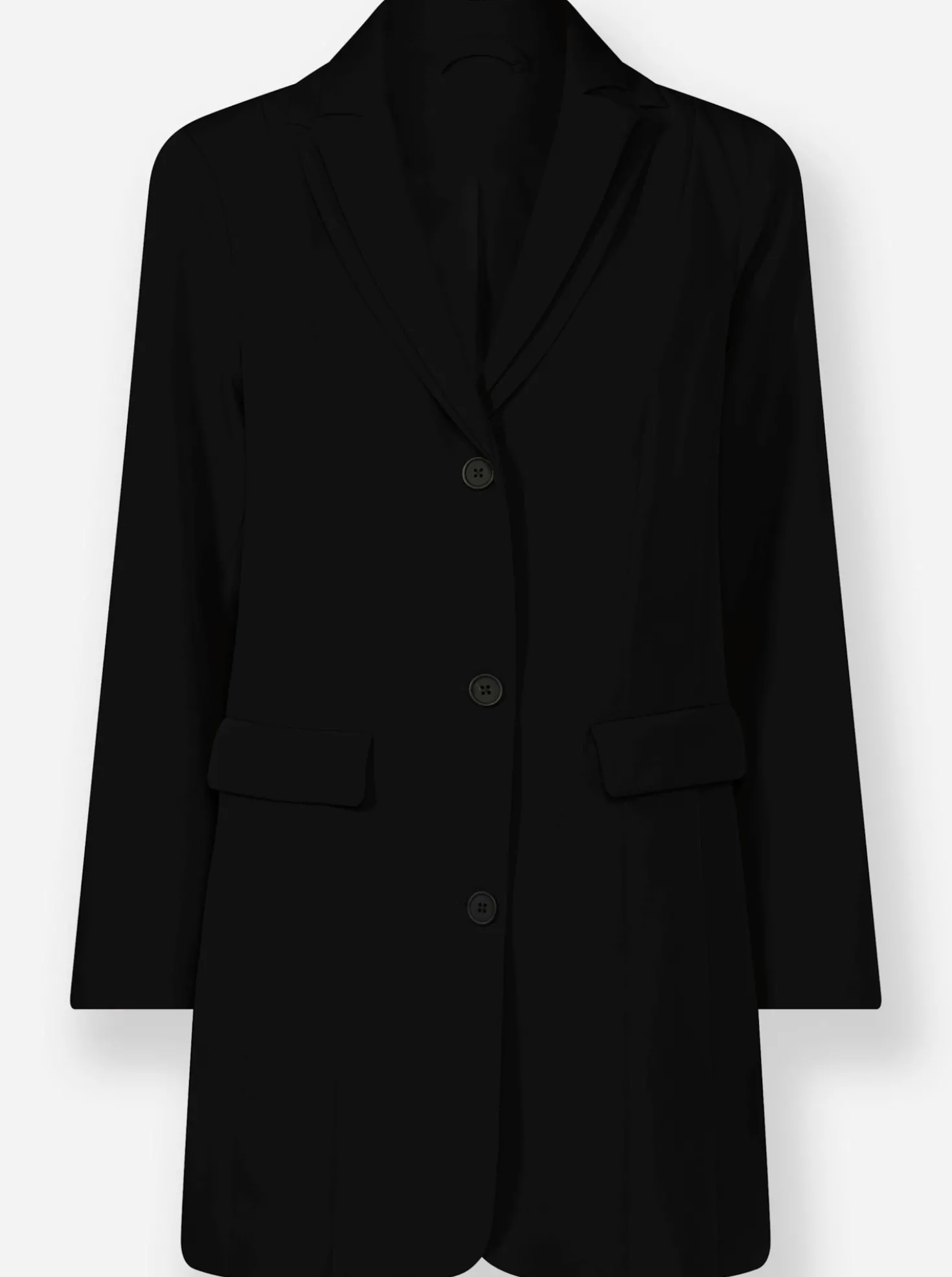 Longblazer mit doppeltem Revers